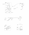 Controls Flywheel Brake Governor Spring Ignition Diagram and Parts List for 11C602-0100-E1  Briggs and Stratton Engine